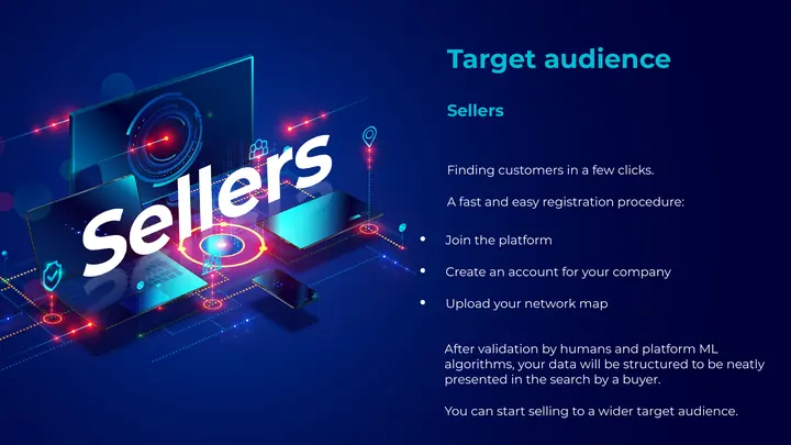 Слайд VCON для аудитории Sellers